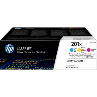 3-Pak lasertoner - HP 201X - 3 x 2.300 sider