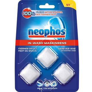 Neophos maskinrens tabs, In-Wash | 3 tabs