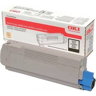 OKI - sort - original - tonerpatron - Lasertoner Sort