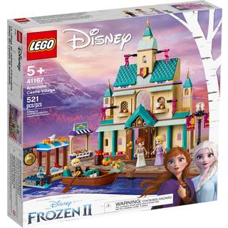 Lego Disney Frozen II Arendelle Castle Village 41167 Toy Castle Building Set med popul?re frosne figurer til fantasifuldt spil (521 stykker)