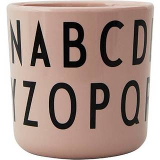 Design Letters - Melamine ABC Cup - Grey - One size