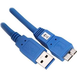DeLOCK USB 3.2 Gen 1 til USB Micro-B, blå | 1 meter | PRIS-MATCH