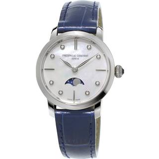 Frederique Constant FC-206MPWD1S6 Slimline Moonphase Damenuhr