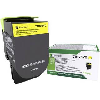 Lexmark Tonerkassette gul, 2.300 sider 71B20Y0