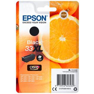 Epson Blæk 33XL Sort