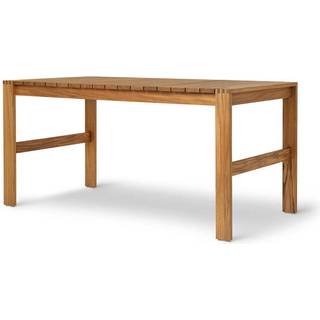 Carl Hansen - BK15 Obehandlad Teak - Udendørs spiseborde - Bodil Kjær - Træ farvet - Træ