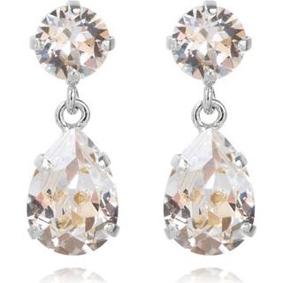 Mini Drop øreringe crystal rhodium