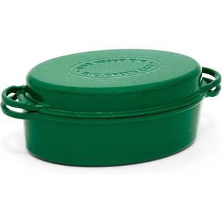 Big Green Egg Green Dutch Oven Oval 5,2 L - 2XL, XLarge, Large