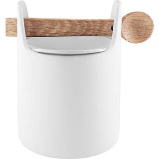 Eva solo toolbox 15cm opbevaringskrukke med ske og låg hvid