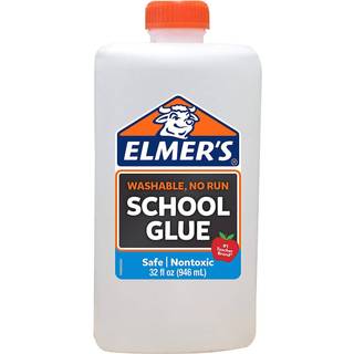 Hvid skolelim, velegnet til slim, stor flaske 946ml