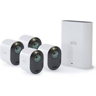 Arlo Ultra 2 sikkerhedssystem med 4 kameraer, sort ➞ På lager - klar til levering
