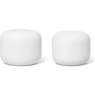 Google Nest Wifi Router + Point Hvid