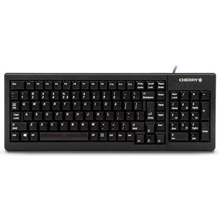 CHERRY 15  KEYB MINI SLIM COMPL KEY BLK USB PS/2 INTERF INT 103 KEY