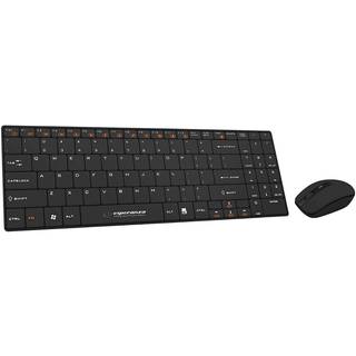 Esperanza WIRELESS SET 2.4GHZ USB LIBERTY BLACK - Tastatur & Mus sæt - Sort