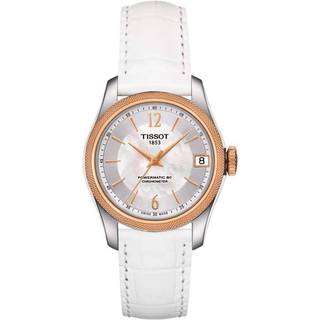 Tissot T108.208.26.117.00 T-Classic Sølvfarvet/Læder Ø32 mm