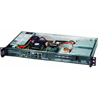 Supermicro CSE-505-203B server barebone Stativ (1U)