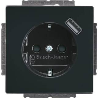 ABB usb stikkontakt schuko 16a antr semi