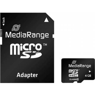 MediaRange - flash memory card - 4 GB - microSDHC