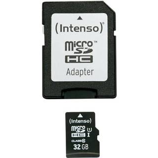 Intenso® 32GB Micro SD UHS-I Hukommelseskort inkl. Adapter