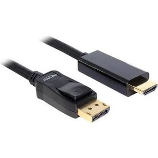 Delock DisplayPort til højhastigheds-HDMI-kabel, passiv, 3m - sort