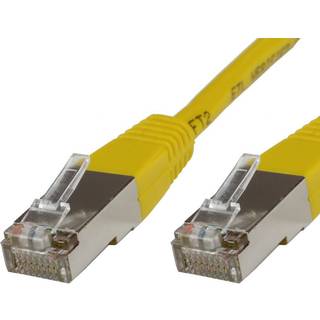 MICROCONNECT F/UTP CAT5e 0.5m White PVC