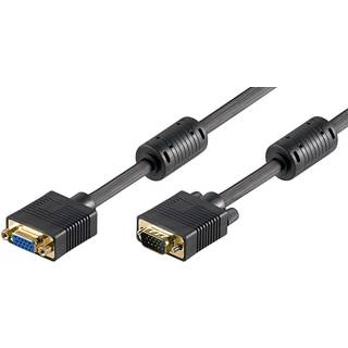 High Grade forlænger VGA kabel - Guldbelagt - 3 m