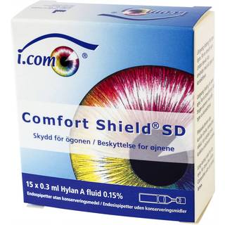 Øjendråber Vetoquinol Comfort Shield SD hyaluronsyra 15x0,3 ml