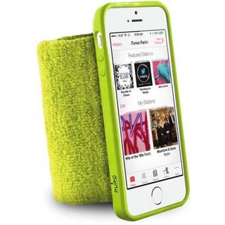 Puro Running Wristband / Armbånd iPhone 5/5s Lyseblå