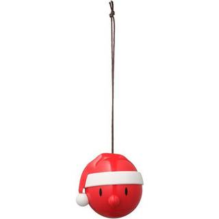 Julemand Ornament rød 2 stk