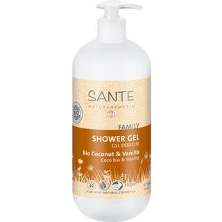 Sante Naturkosmetik Kropspleje Pleje af brusebad Brusegel økologisk kokos & vanilje 950 ml (116,00 kr / 1 l) - 950 ml