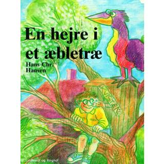 En hejre i et æbletræ