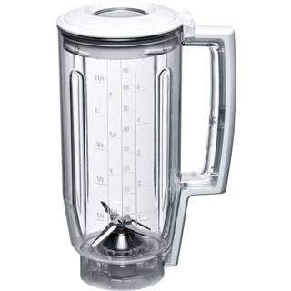 Bosch MUZ5MX1 Blender Tilbehør - 1.25l - Hvid / Gennemskinnelig
