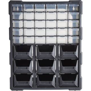 Probuilder åben organizer, 39 skuffer