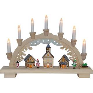 Star Trading - Advent Candlestick Dassel - Natur - 29 cm