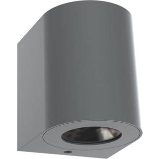 Canto 2 udendørs LED-væglampe, 10 cm, hvid