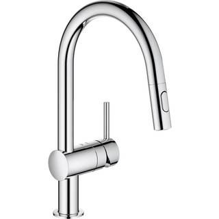 Grohe Minta blandingsbatteri med C-dyse og udtræk (chrome - På lager i butik