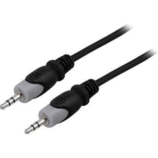 DELTACO Audio cable, 3.5mm male - male, 15m