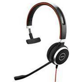 Jabra Evolve 40 Mono - Mono headset 3,5 mm jackstik smartphone/ mobil