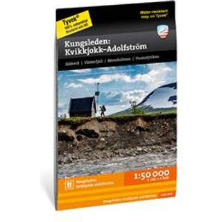 Calazo förlag Kungsleden 4: Kvikkjokk - Adolfström Nocolour, OneSize