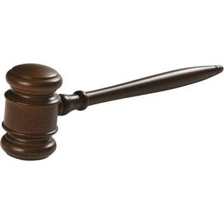 Gavel 26cm valnød