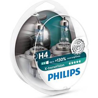 PHILIPS Bilpære H4 X-TREMEVISION pro150 12V 60/55W P43T-38