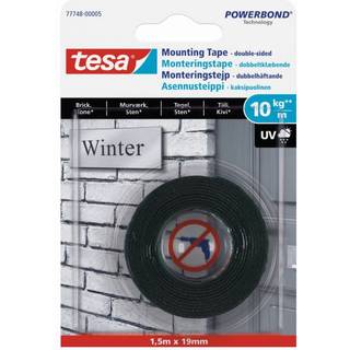 Tesa dobbeltklæbende tape tsms til mursten 1,5mx19mm