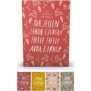 Gaveæske med fire noveller af Jessen, Ejersbo, Helle & Djørup