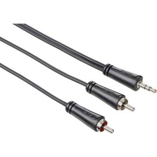 Hama lydkabel 3.5 mm jackstik - 2 x RCA-stik (5 meter)
