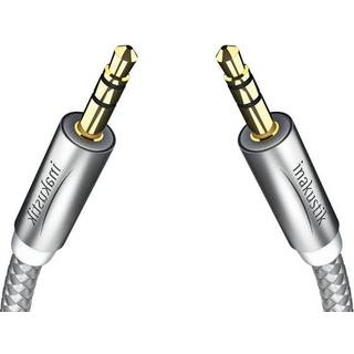Inakustik Premium MiniJack stereo lydkabel (3.5 mm. Jack han - han) | 75 cm