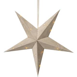Star Trading - Christmas Star - Paper Star Velvet - Sort - 60 cm