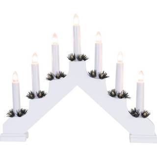Star Trading - Advent Candlestick Ada - White - 30 cm