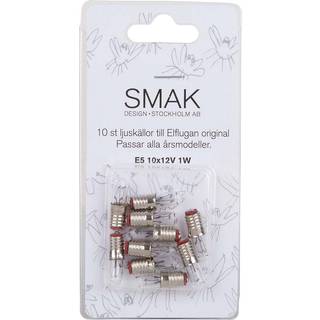 Smak Design Elflugan Original Lyskilde E5 1w 10-pak - Lyskilder Klar - 16515S-10