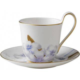 Royal Copenhagen - Flora højhankskop m/ underkop, Rhododendron - 27 cl.