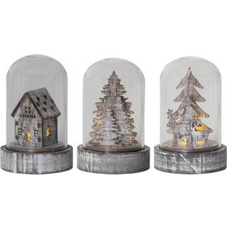 Star Trading - Table Decoration Dome - White - 8,5 cm